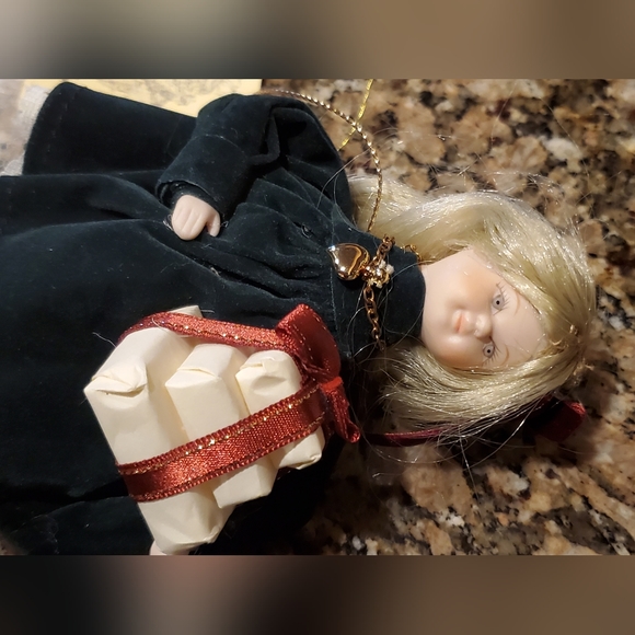 Porcelain Doll Ornament - Picture 7 of 7
